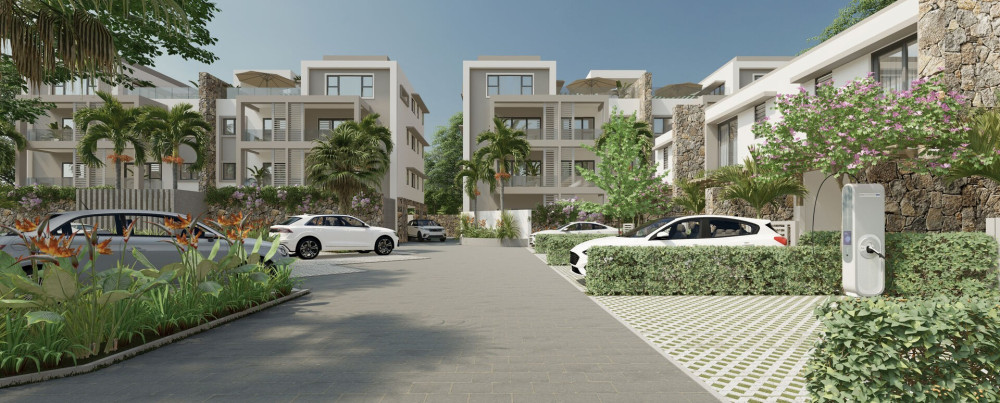 2 BEDROOM PENTHOUSE FOR SALE - TAMARIN, WEST COAST OF MAURITIUS — image 2