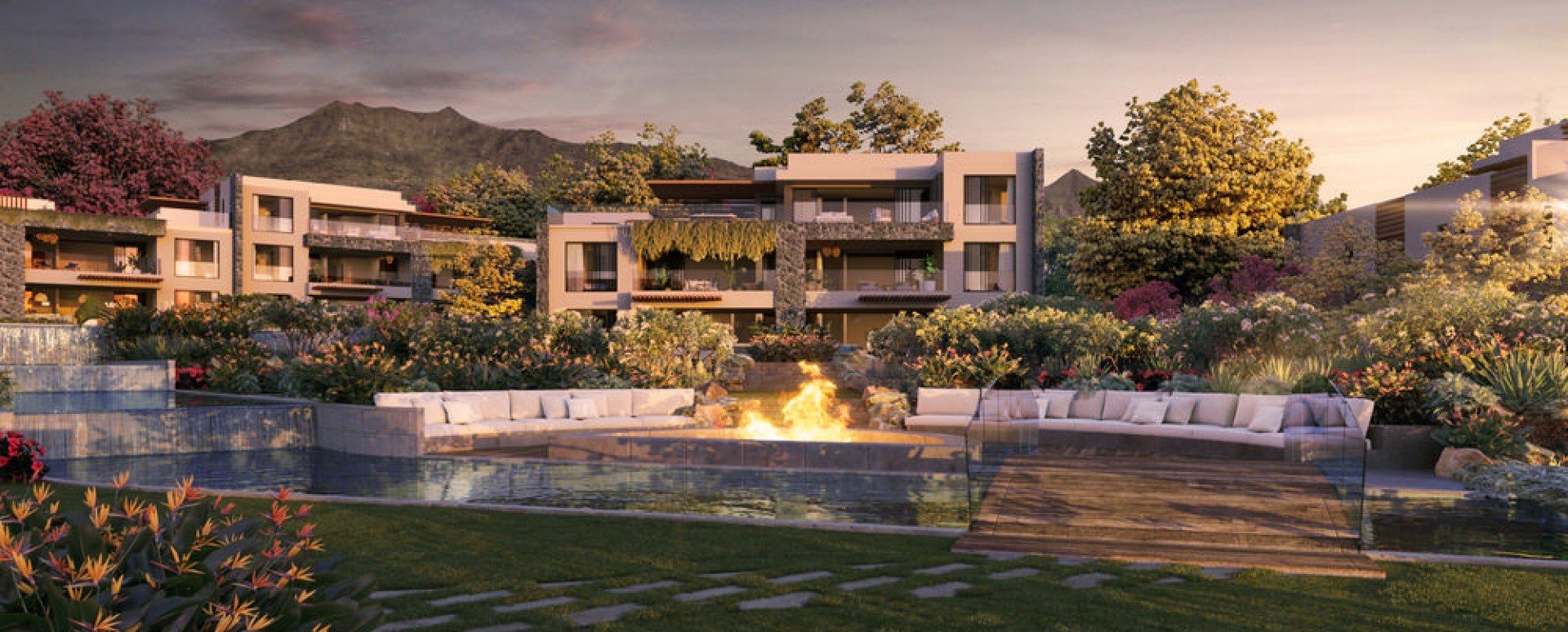 One-Bedroom Seafront Apartments for Sale – Infinity by the Sea, Riviere Noire, Mauritius — image 2