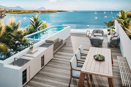 3-Bedroom Penthouse - For Sale - Black River, Mauritius — image 2