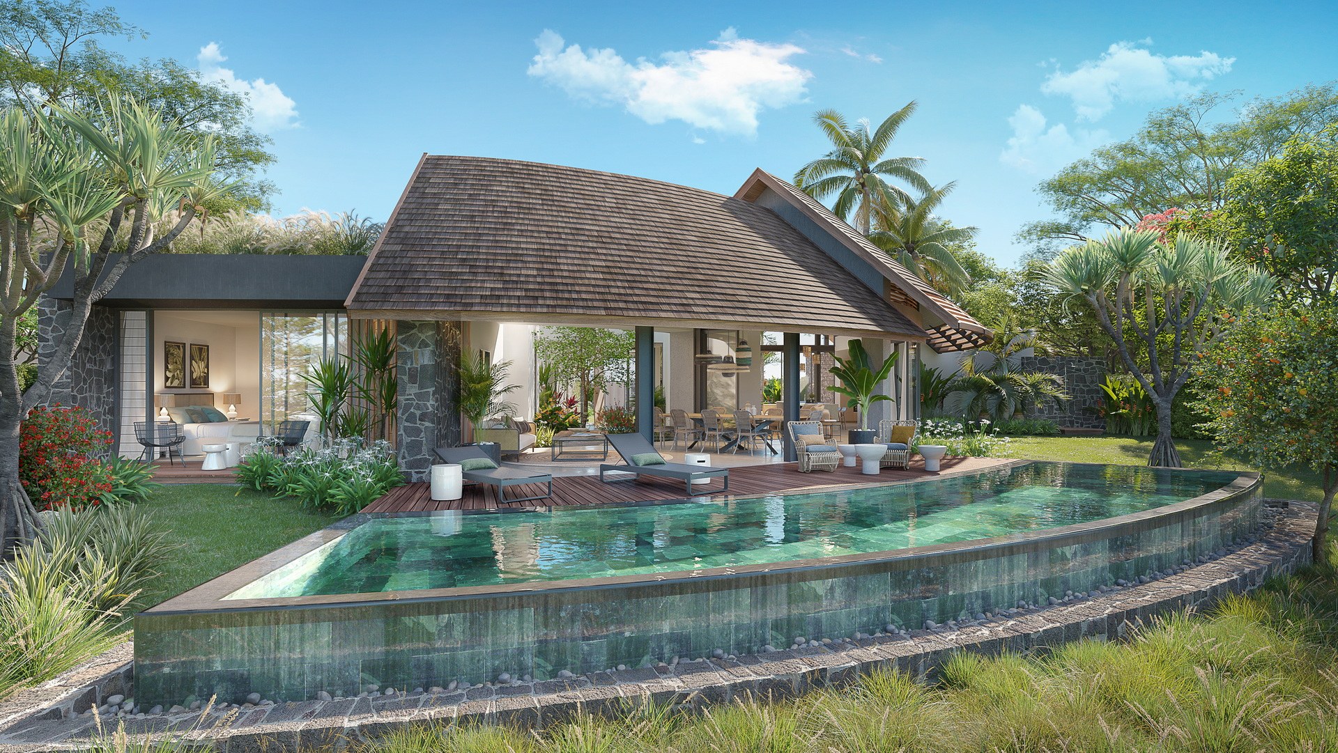 Luxury 3-Bedroom Villa for Sale in Mauritius with Private Pool