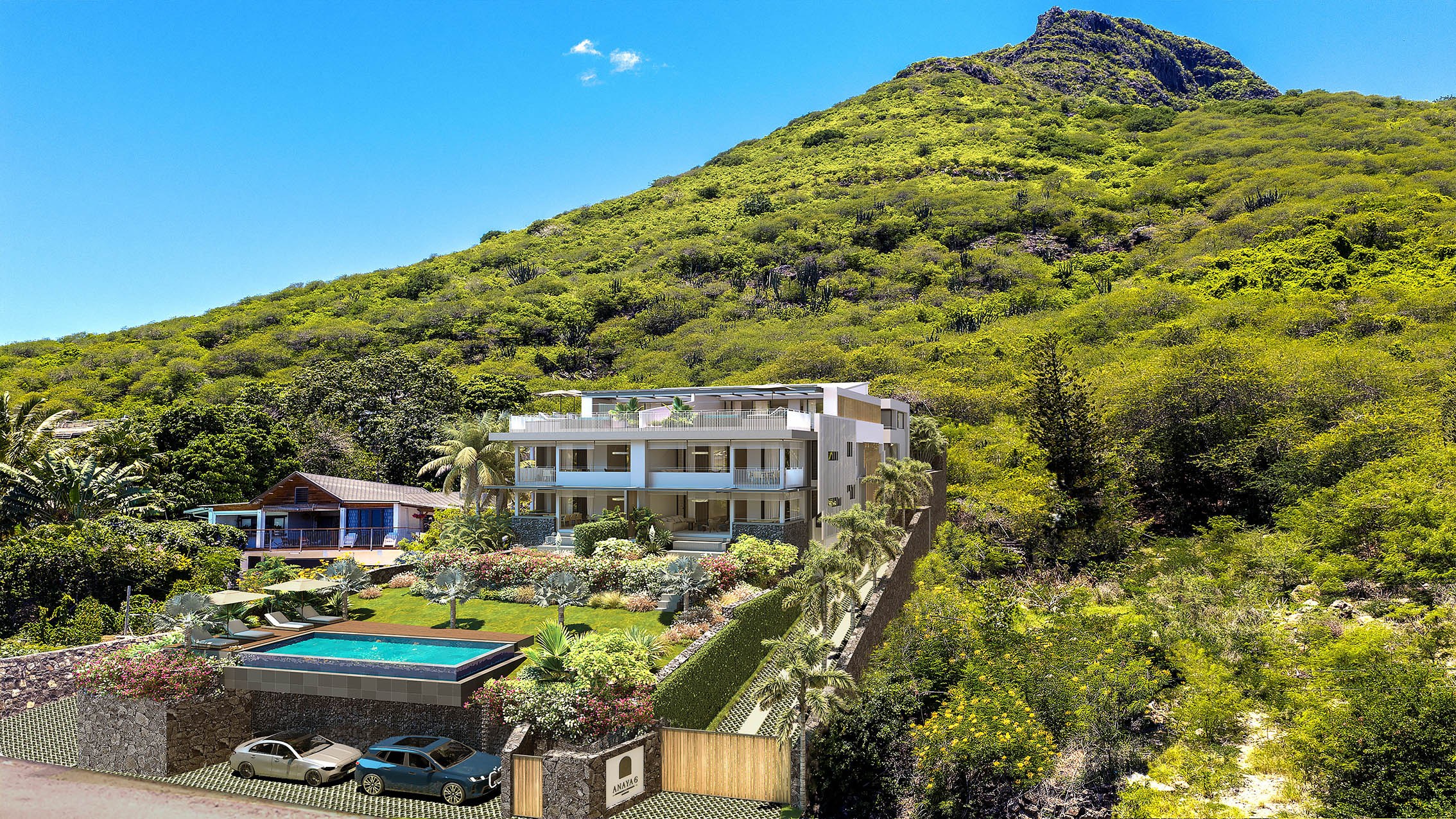 Luxury 3-Bedroom Apartments on the Slopes of La Tourelle, Tamarin