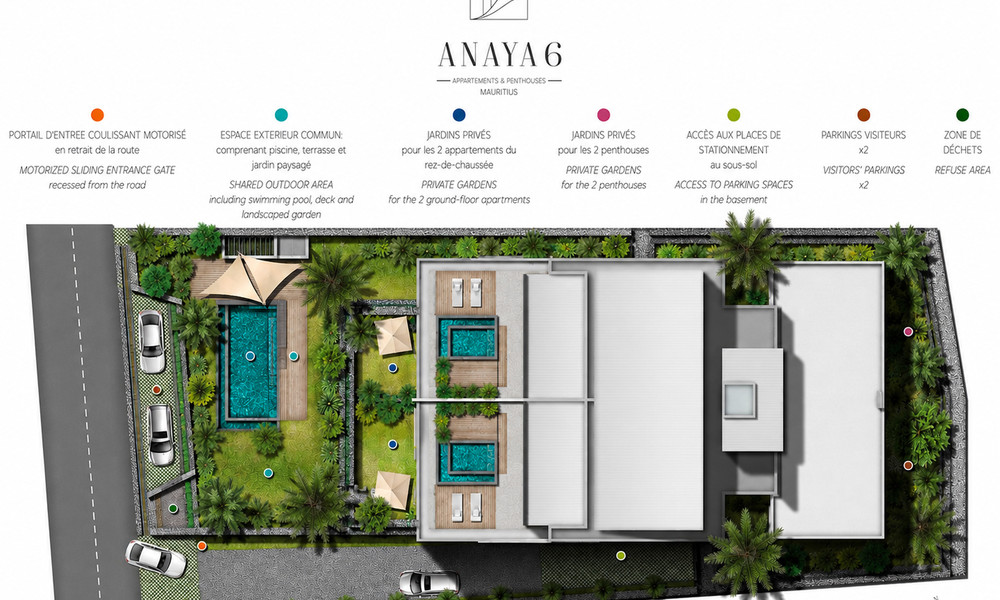 Luxury 3-Bedroom Apartments on the Slopes of La Tourelle, Tamarin — image 4